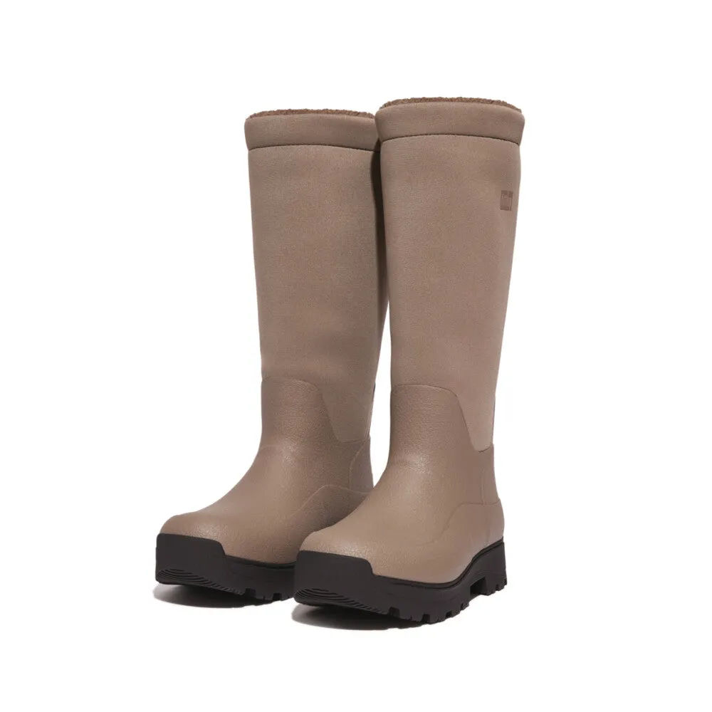 รองเท้าบูท ผู้หญิง รุ่น WONDERWELLY ATB HIGH-PERFORMANCE FLEECE-LINED ROLL-DOWN WELLINGTON BOOTS