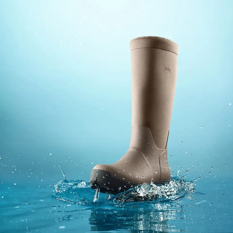 รองเท้าบูท ผู้หญิง รุ่น WONDERWELLY ATB HIGH-PERFORMANCE FLEECE-LINED ROLL-DOWN WELLINGTON BOOTS