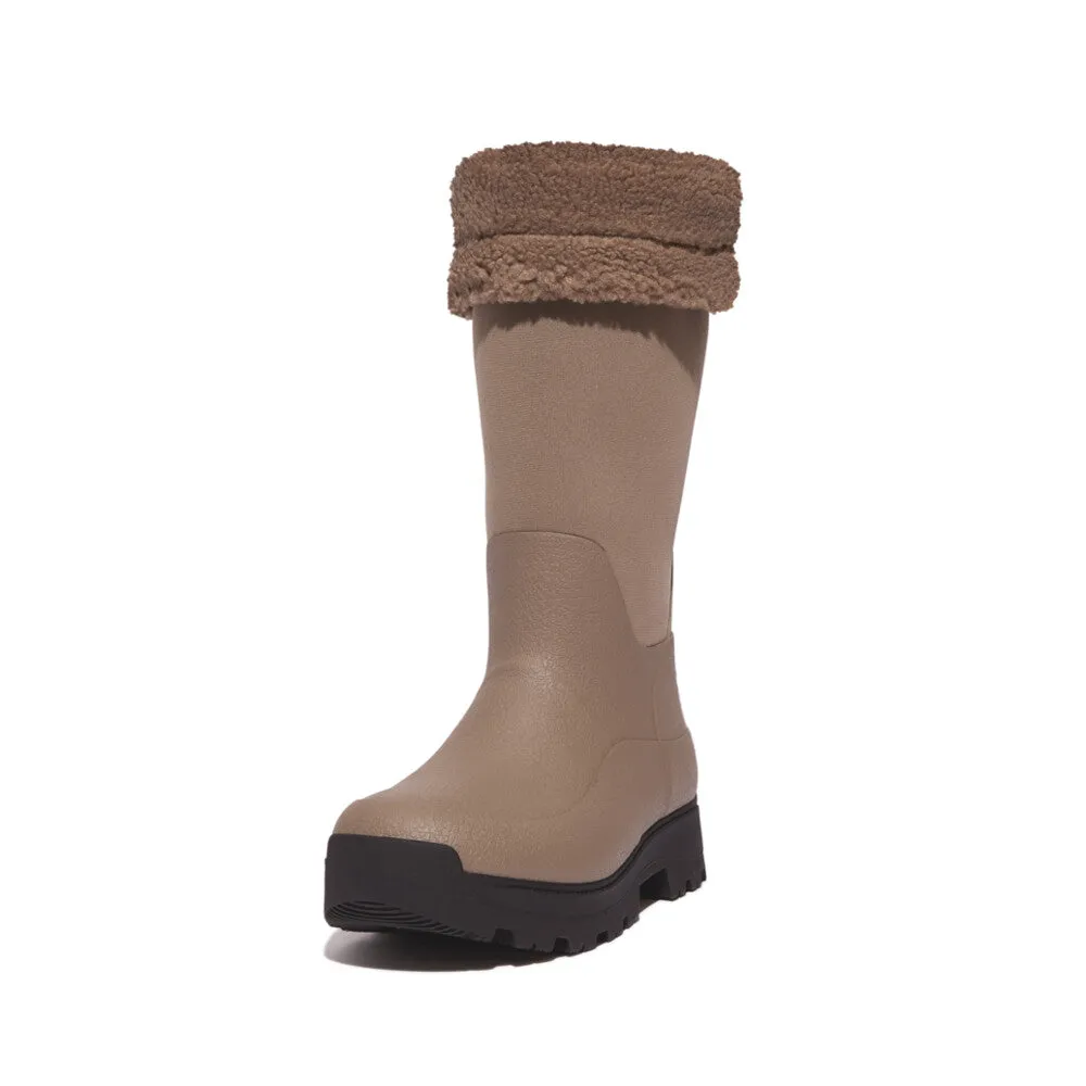 รองเท้าบูท ผู้หญิง รุ่น WONDERWELLY ATB HIGH-PERFORMANCE FLEECE-LINED ROLL-DOWN WELLINGTON BOOTS