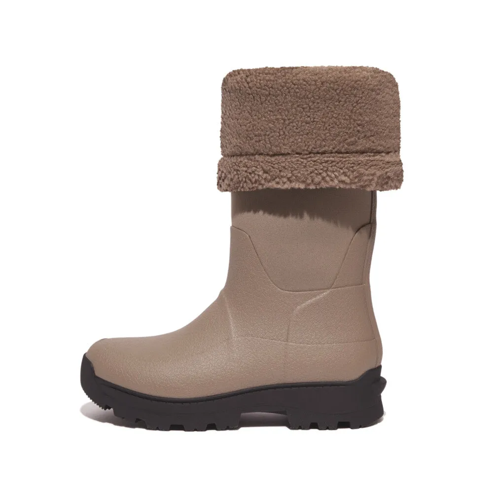 รองเท้าบูท ผู้หญิง รุ่น WONDERWELLY ATB HIGH-PERFORMANCE FLEECE-LINED ROLL-DOWN WELLINGTON BOOTS