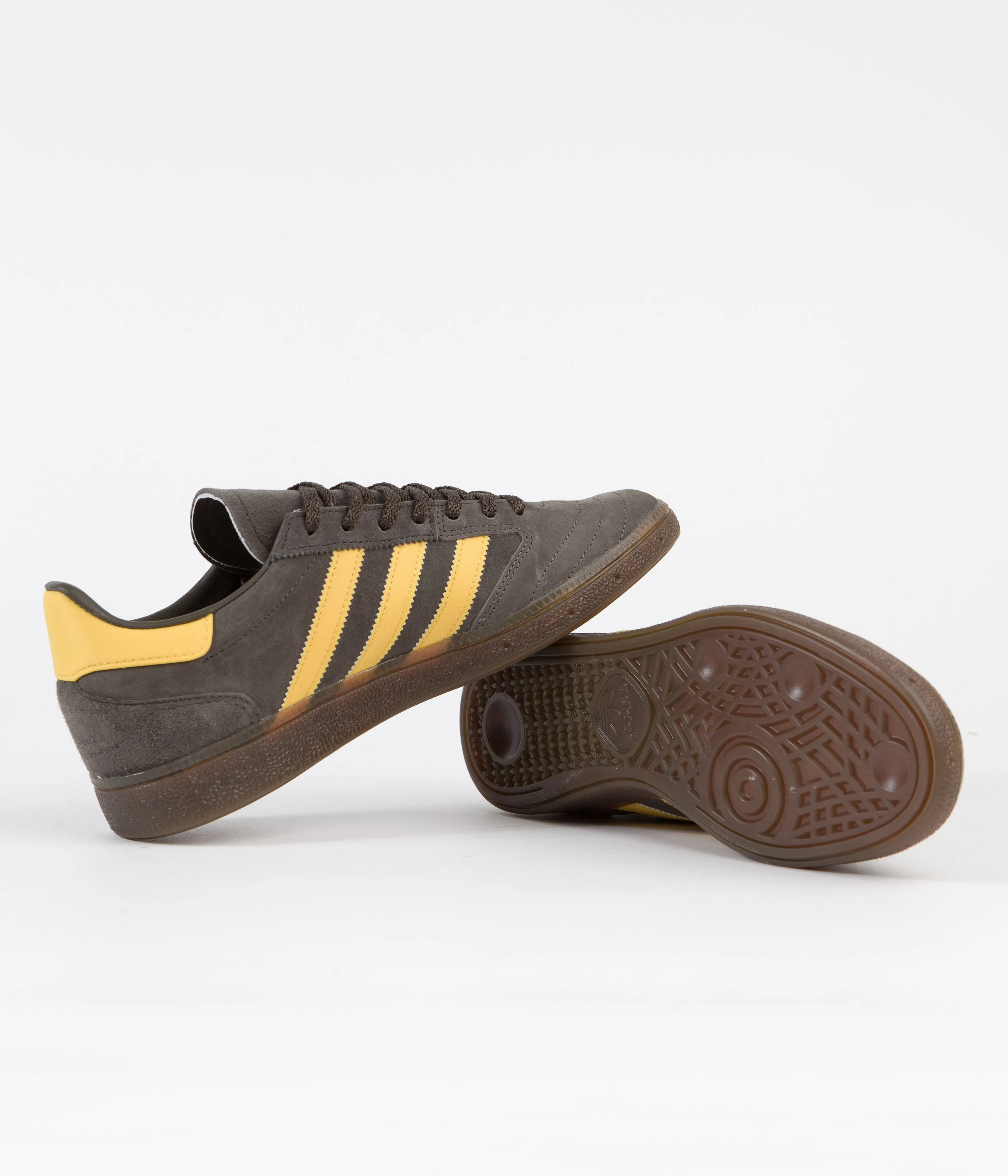 Adidas Busenitz Vintage Shoes - Shadow Olive / Bold Gold / Gum5