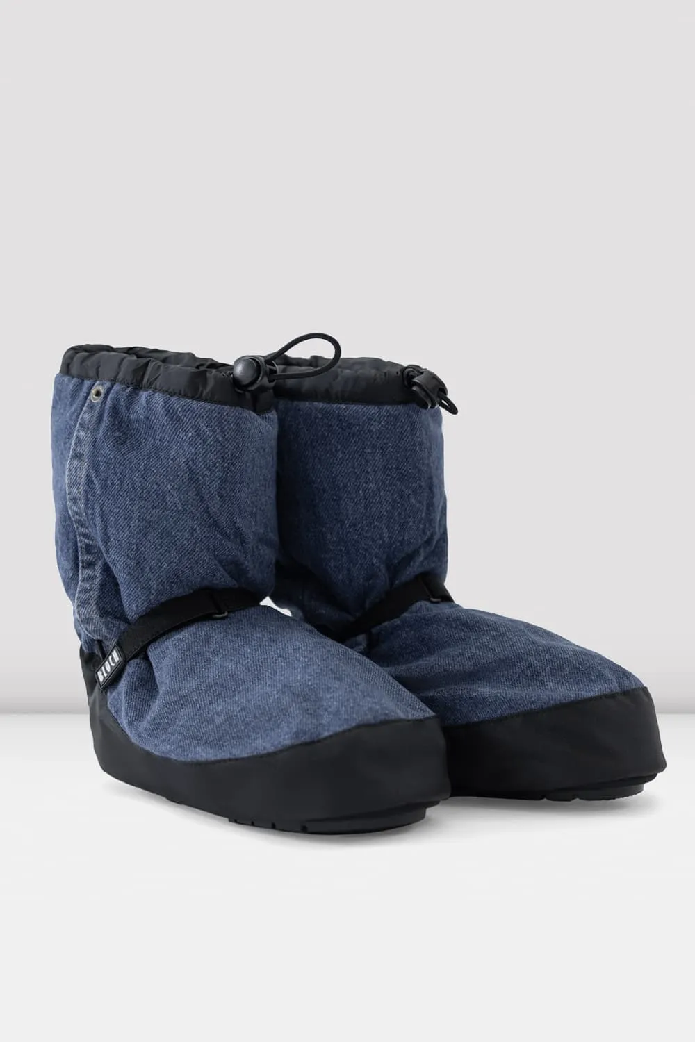 Adult Denim Multi-Function Warm Up Booties