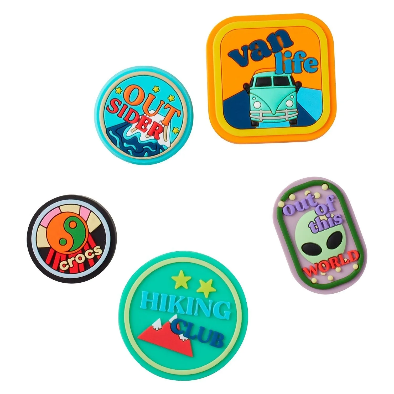 Adventure Patch 5 Jibbitz Pack