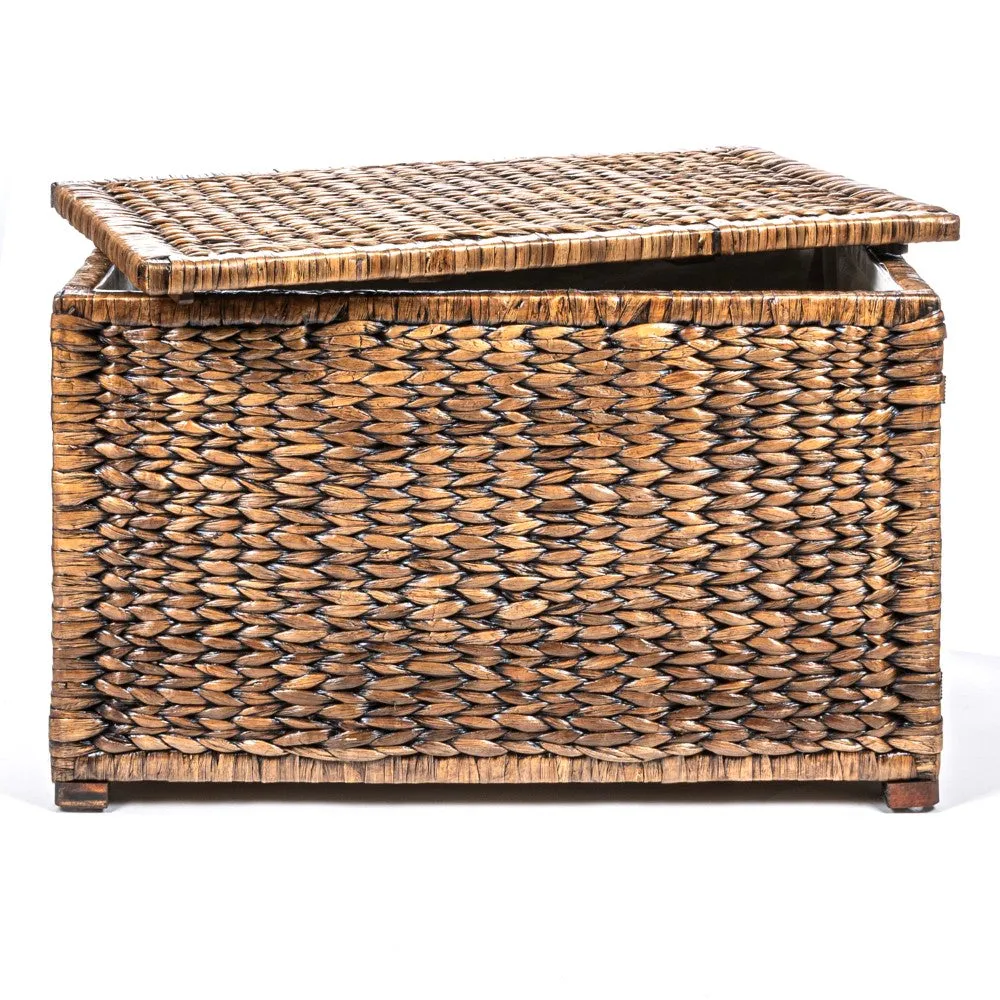 Anada Wicker Weave 30" Storage Trunk