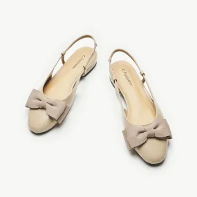 Ankle Strap Bow Slingback Mary Jane (Anita)