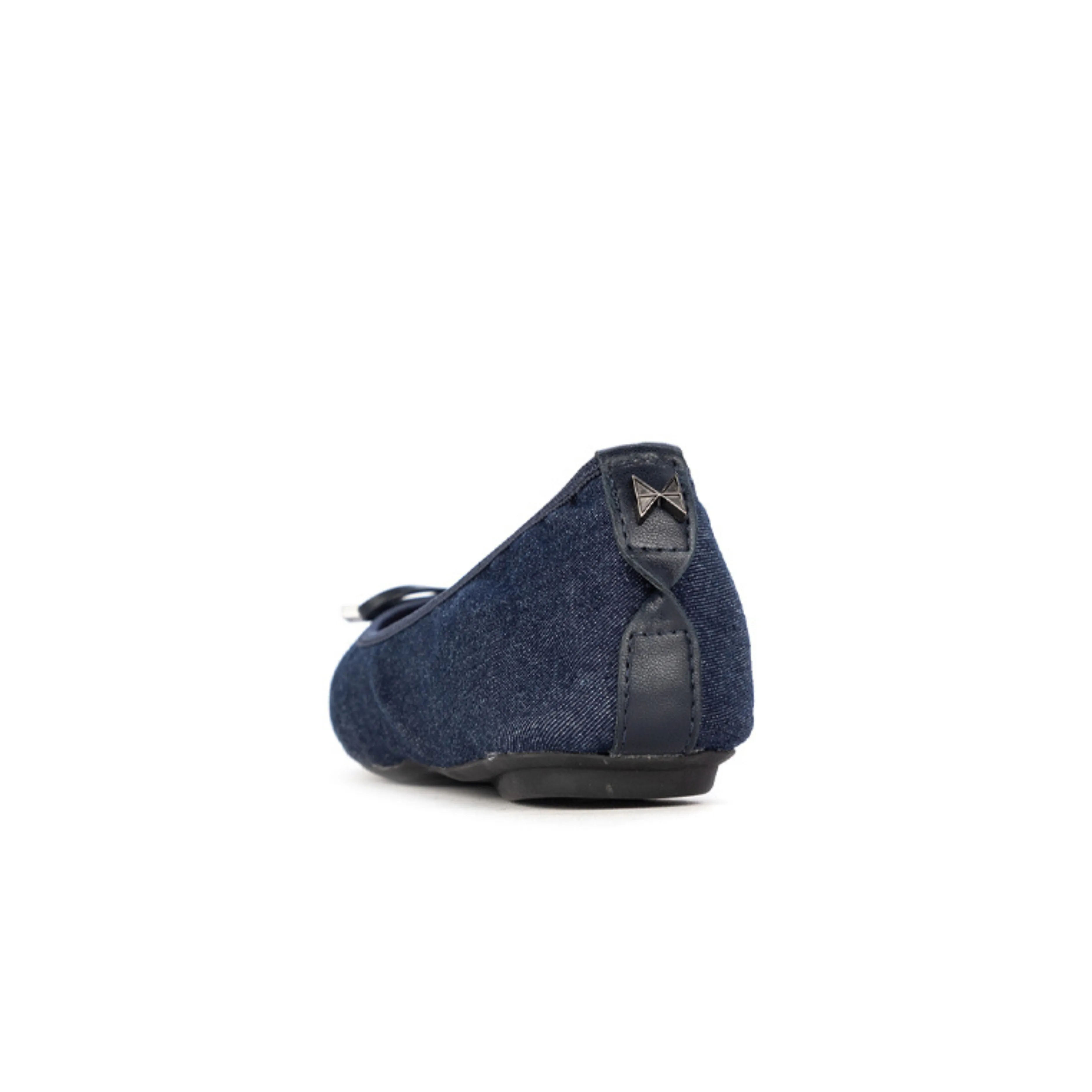 ANNIE Ballet Flat Shoes - Denim