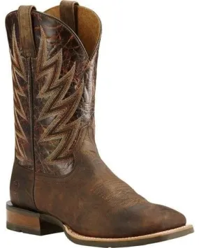 Ariat Men's Challenger Branding Iron Brown Western Boots 10018695