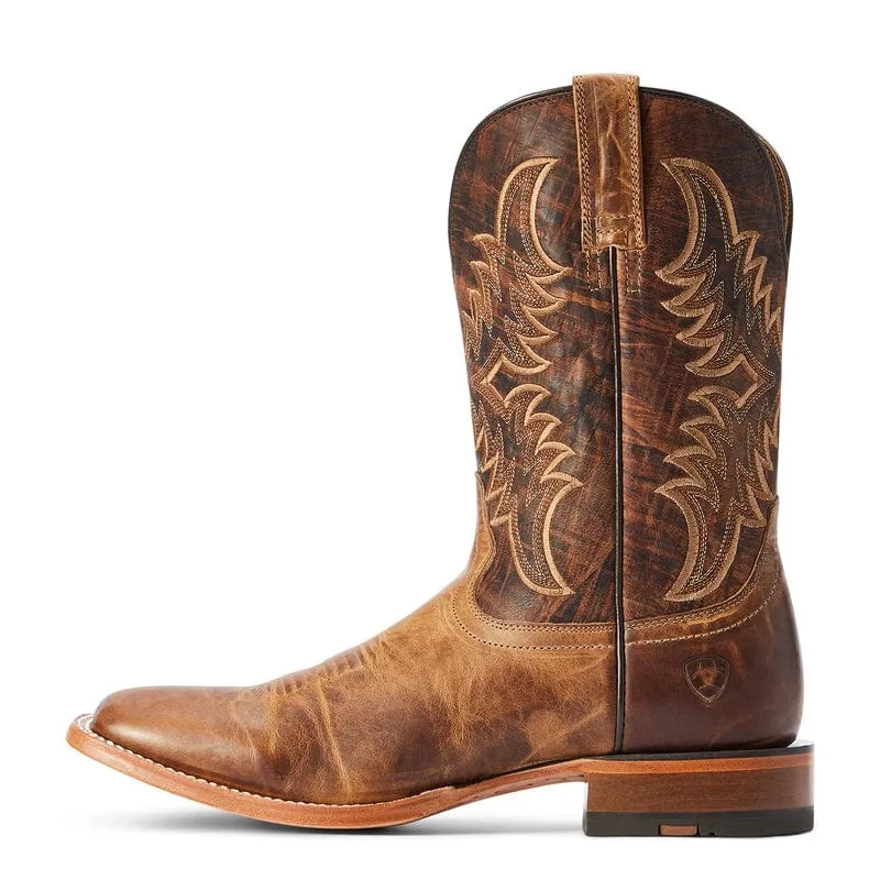 Ariat Men's Point Ryder Dry Creek Tan Square Toe Western Boots 10042471