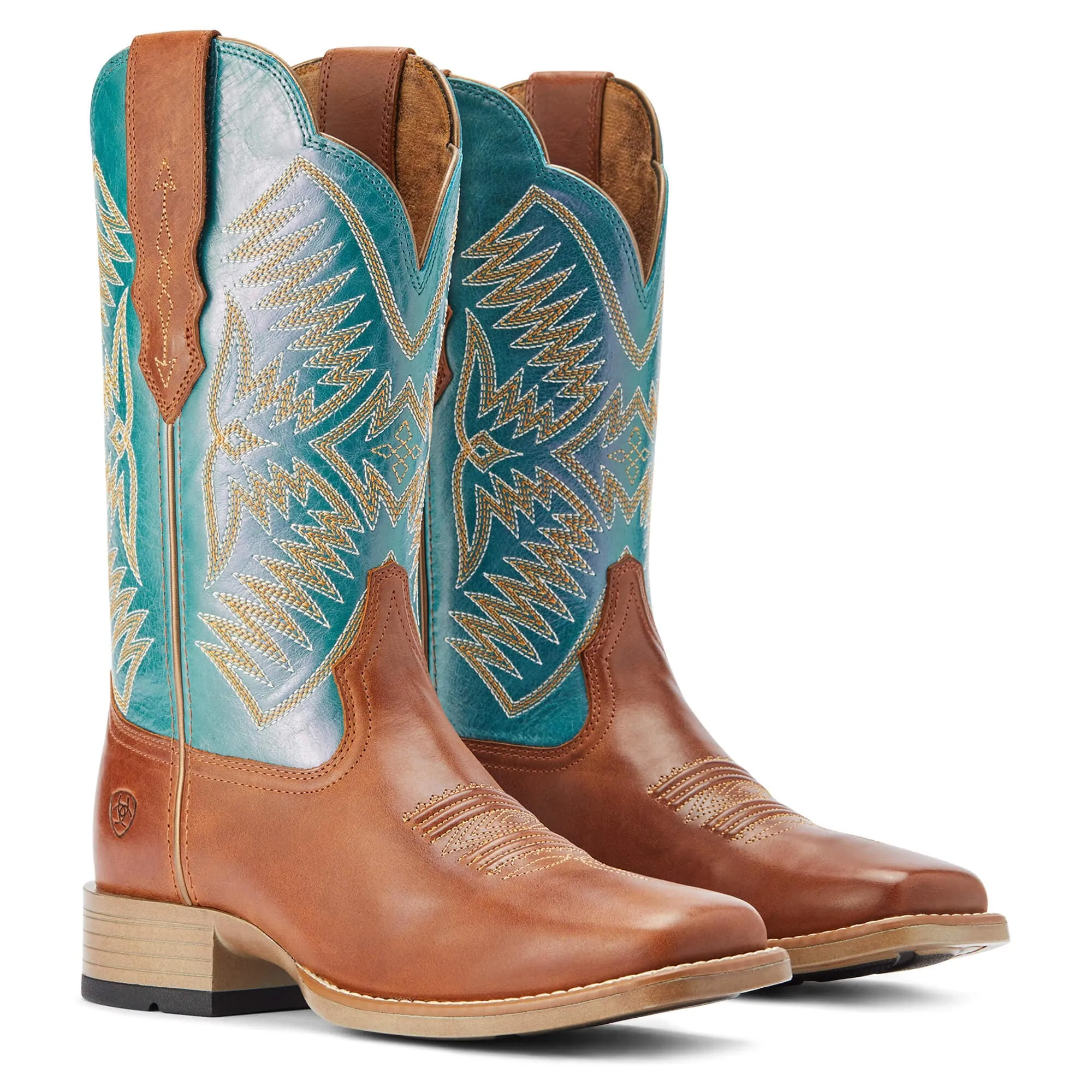 Ariat Women's Odessa Almond Roca Stretch Fit Western Boots 10042387