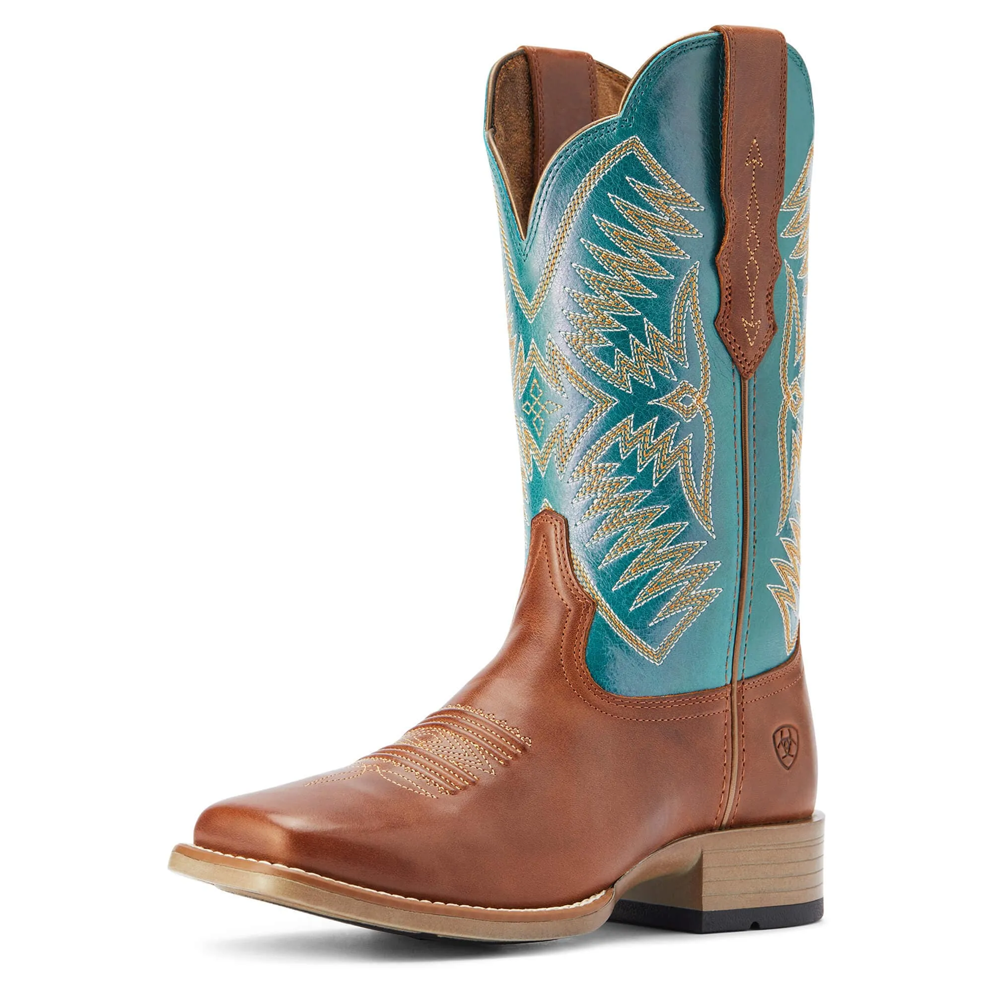 Ariat Women's Odessa Almond Roca Stretch Fit Western Boots 10042387