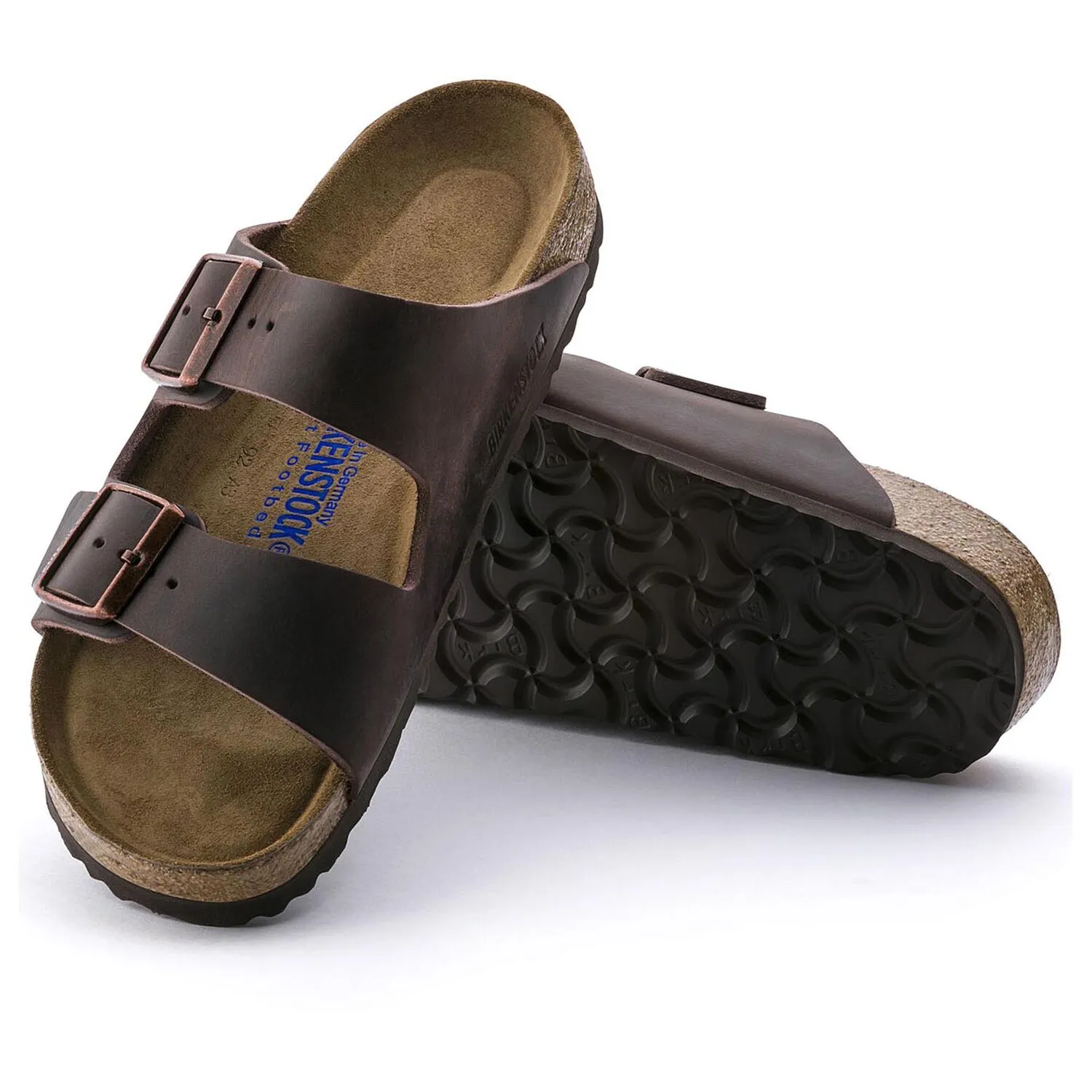 Arizona | Soft Footbed | Oiled Leather | Habana Brown