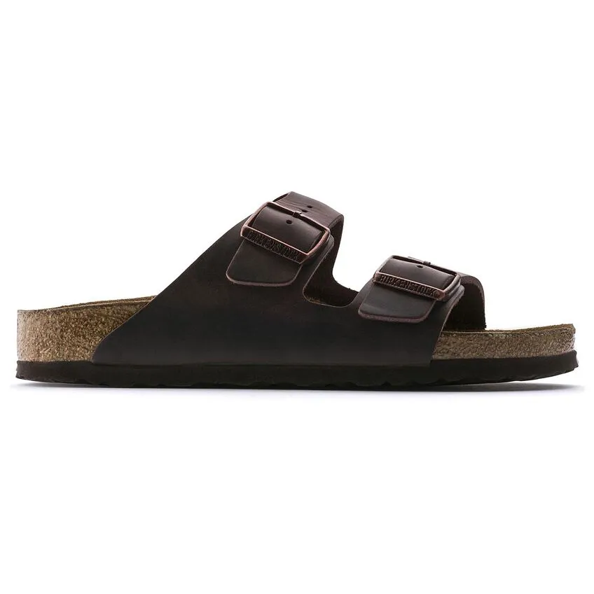 ARIZONA SOFT FOOTBED OILED LEATHER - HABANA