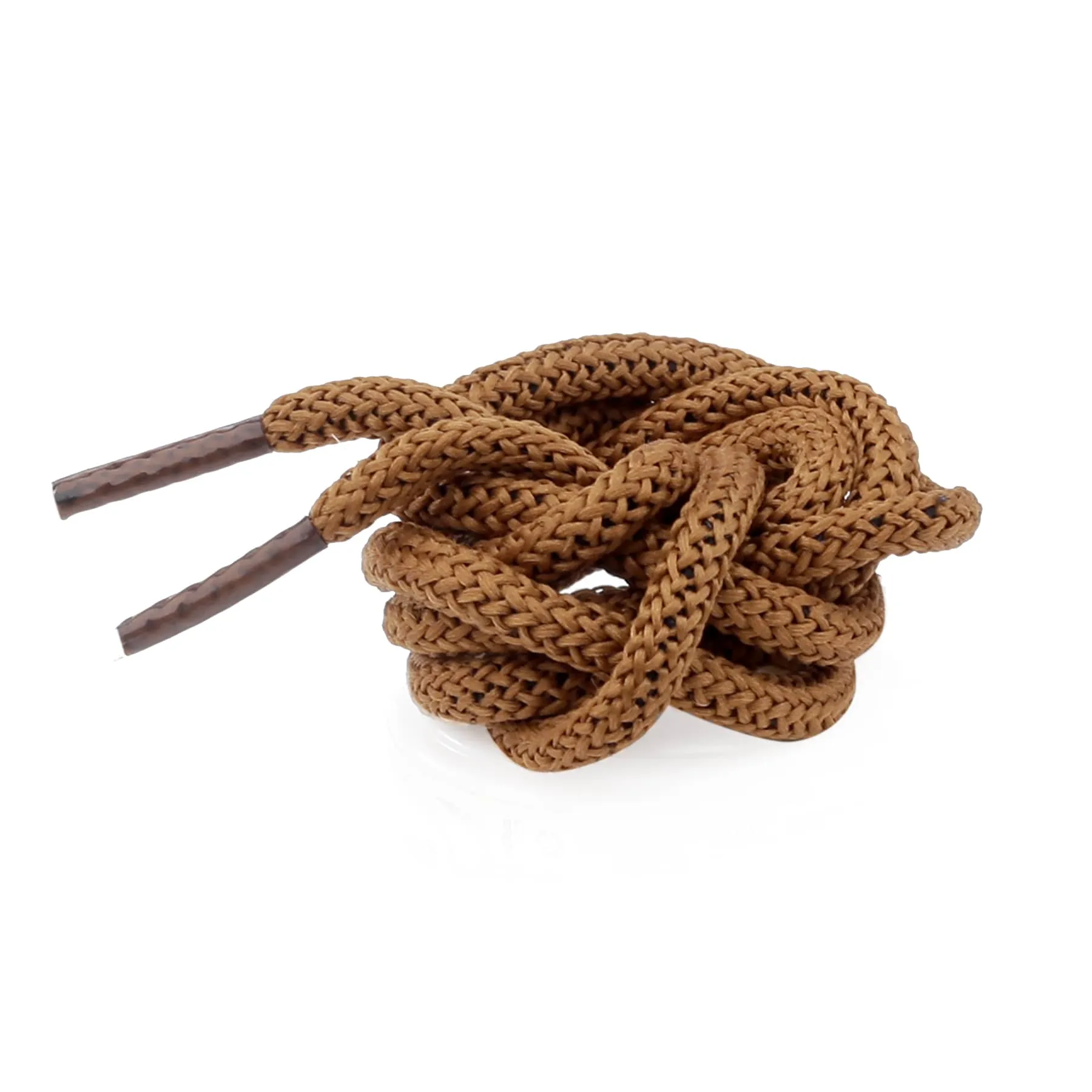 Bacca Bucci Sneaker Shoe Laces | Round | Golden-Brown & Black