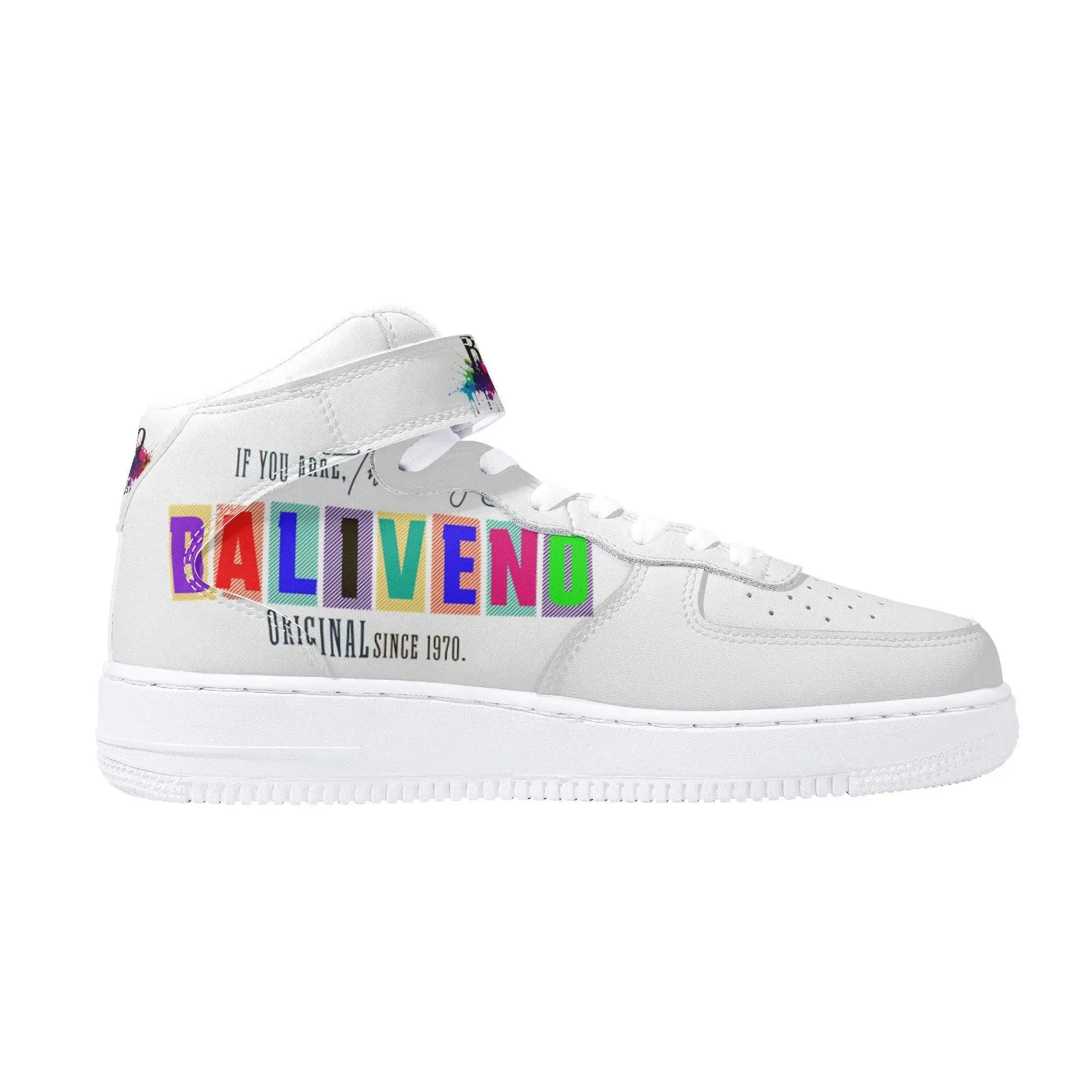 Baliveno Unisex High Top Leather Sneakers