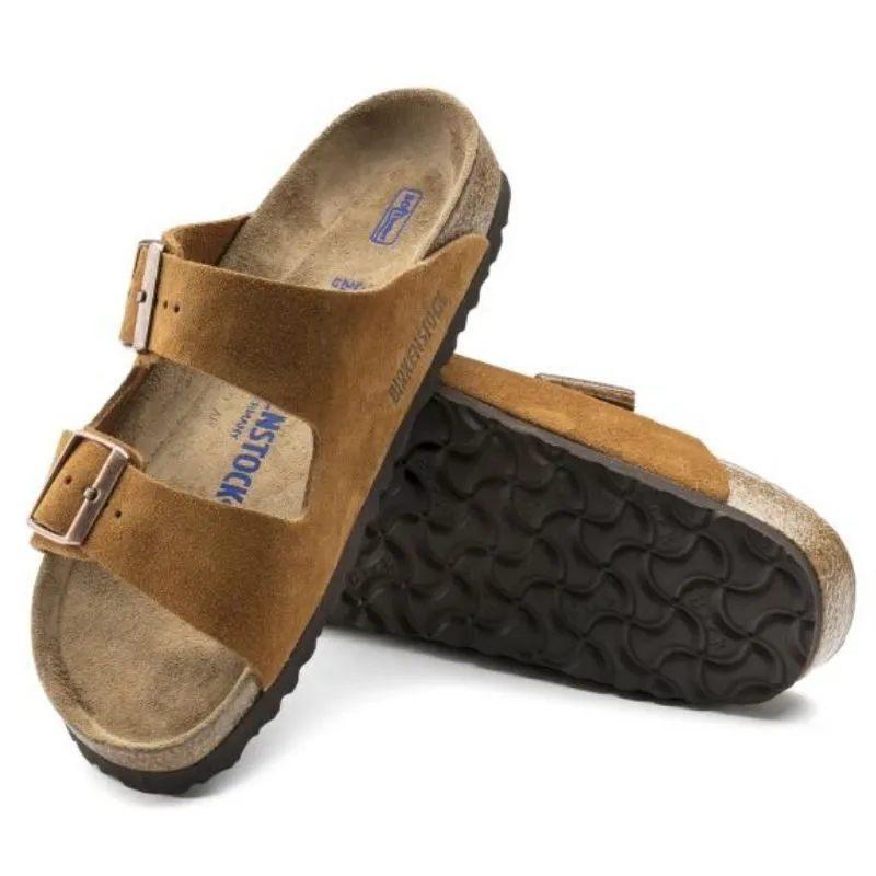 Birkenstock Arizona Narrow (Suede Upper   Soft Footbed)