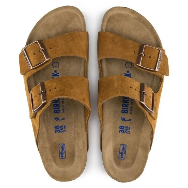 Birkenstock Arizona Narrow (Suede Upper   Soft Footbed)