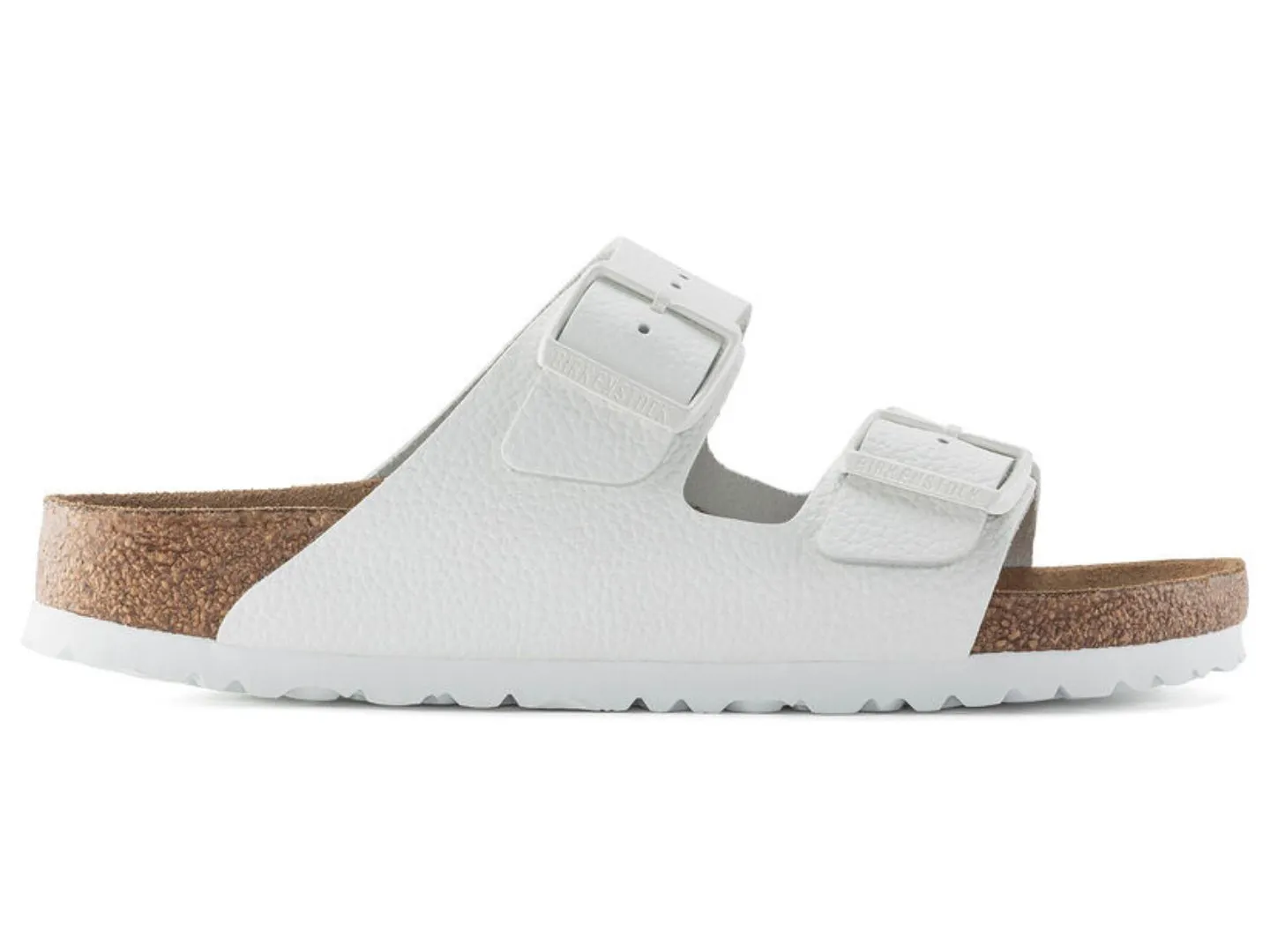 Birkenstock: Arizona SFB in White Leather