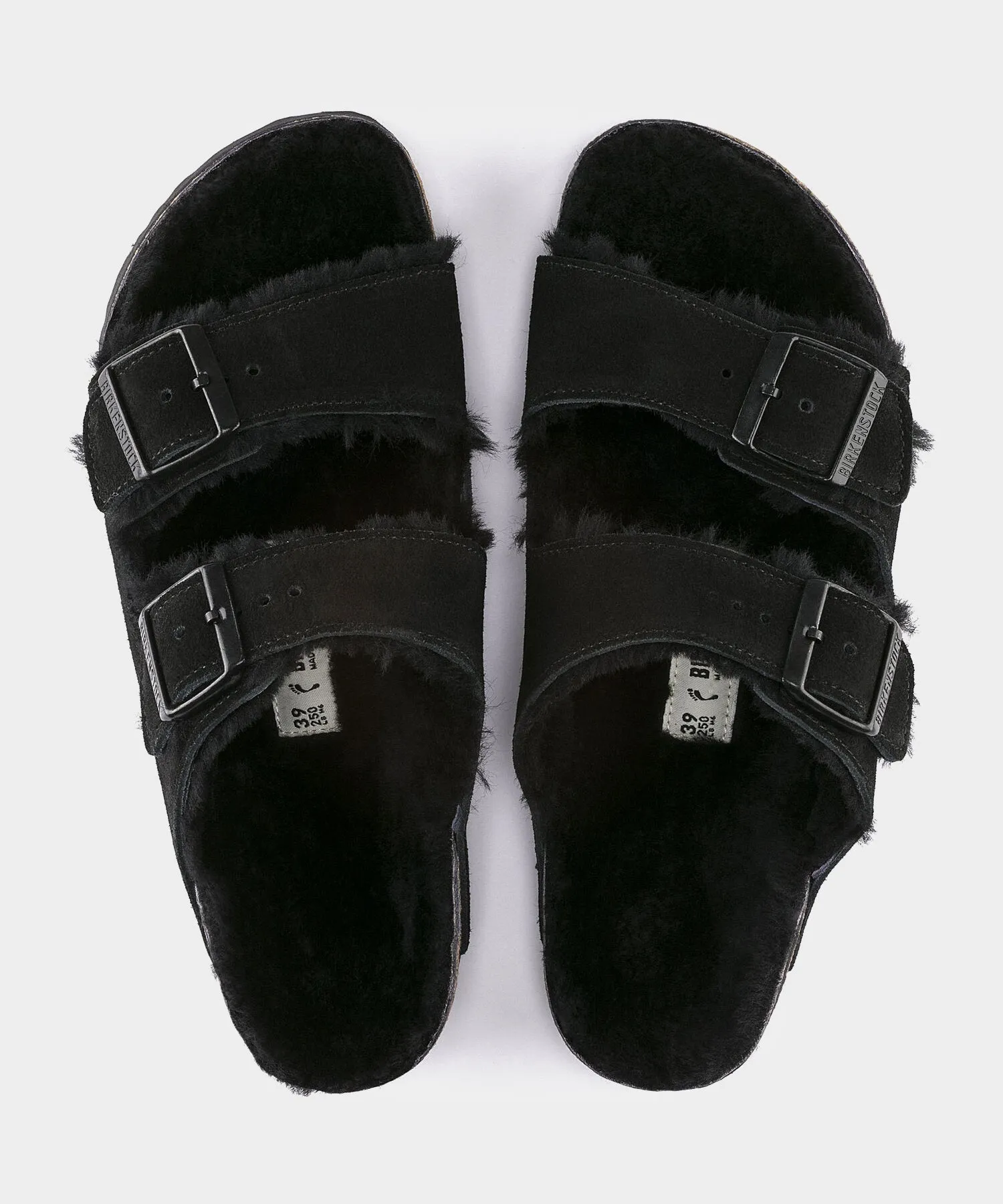 Birkenstock Arizona Shearling in Black