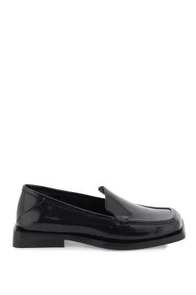 brushed leather 'micol' loafers