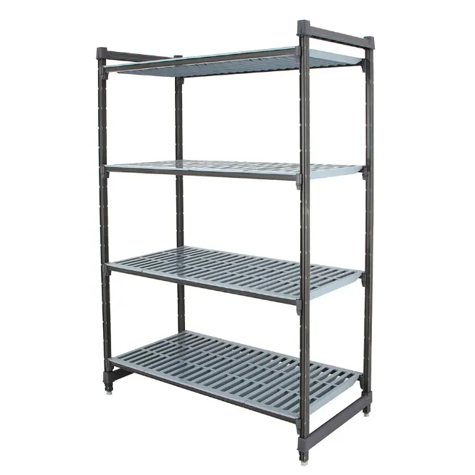 Cambro CBU243672V4580 Camshelving Basics Vented Shelving Unit - 4 Shelves, 36"L x 24"W x 72"H