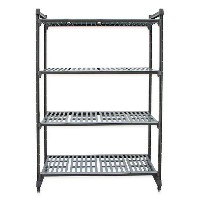 Cambro CBU243672V4580 Camshelving Basics Vented Shelving Unit - 4 Shelves, 36"L x 24"W x 72"H