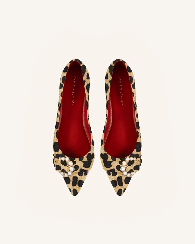 Coming Soon - Ivy Leopard Print Flats