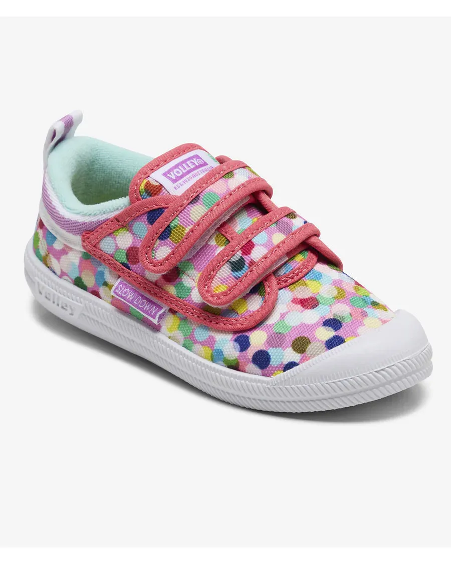 Confetti Pink Volley Sneaker