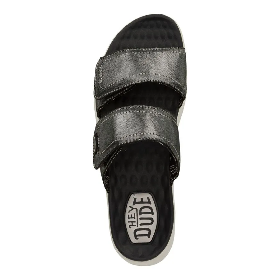 Delray Slide Classic - Black/Shimmer