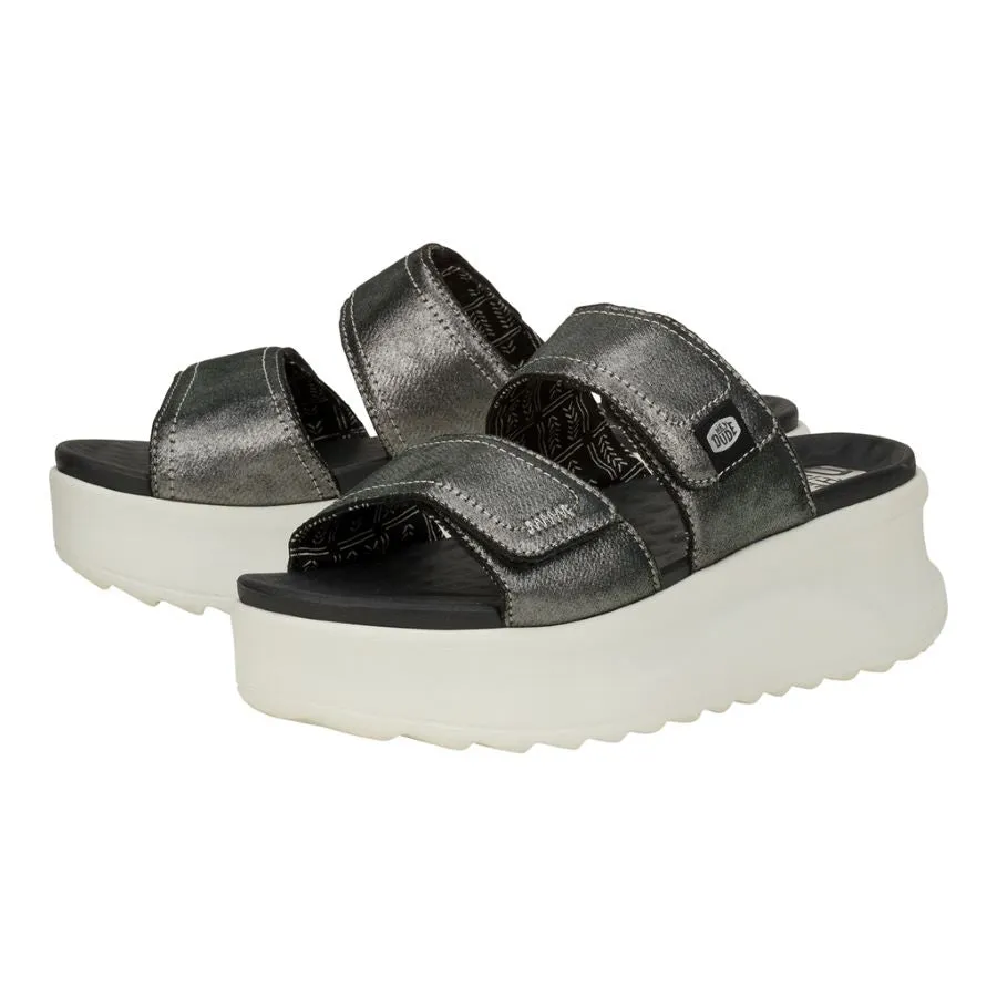 Delray Slide Classic - Black/Shimmer