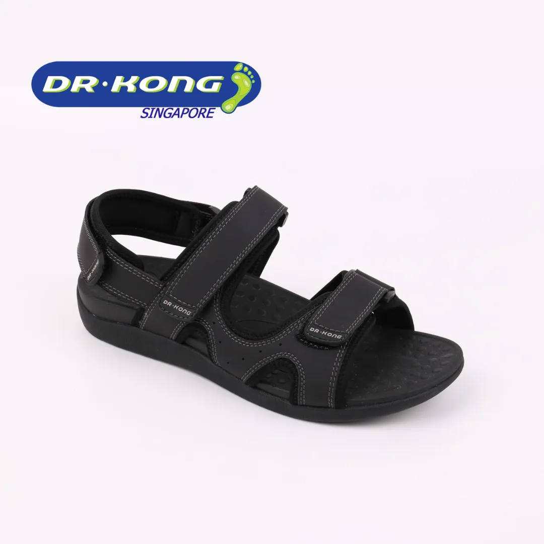 DR.KONG MEN'S TOTAL CONTACT SANDALS DK-S9000299-BLK(RP : $159)