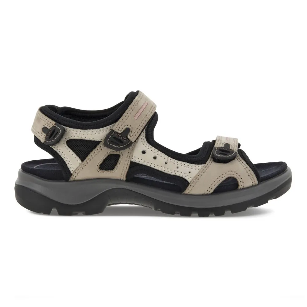 Ecco Women's Yucatan Sandal - Atmosphere/Ice/Black