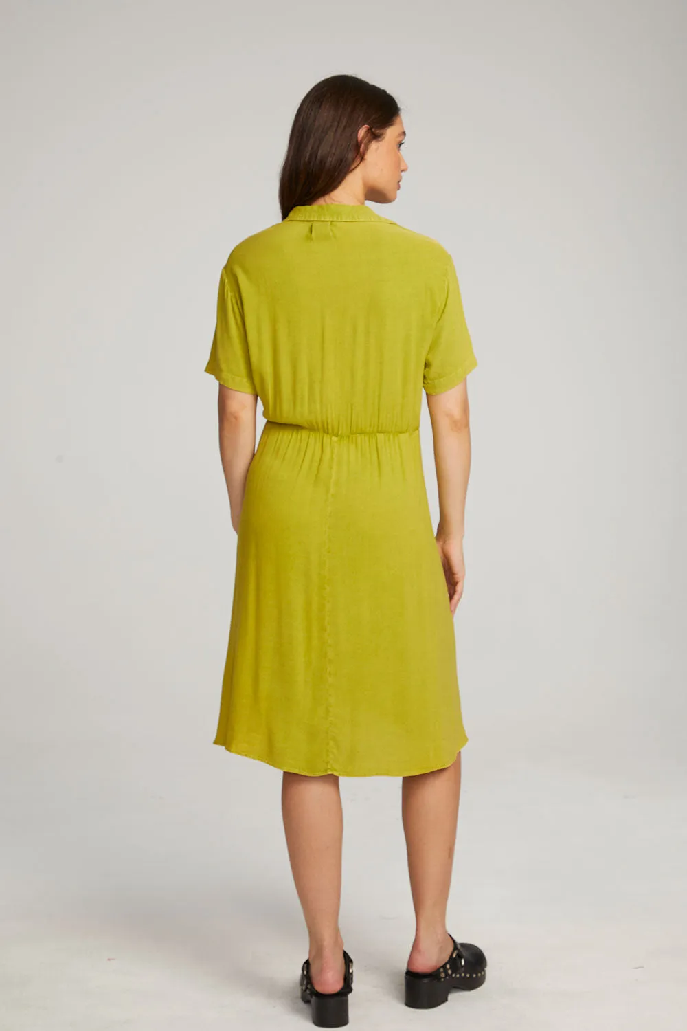 Elsa Citron Midi Dress