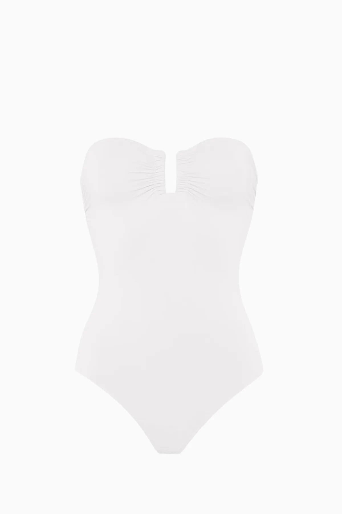 ERES Cassiopee Strapless One Piece Swimsuit - White