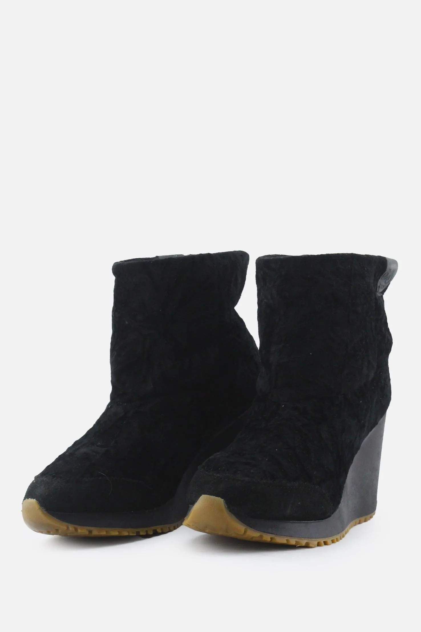 European Brand Wedges Boots | Suede