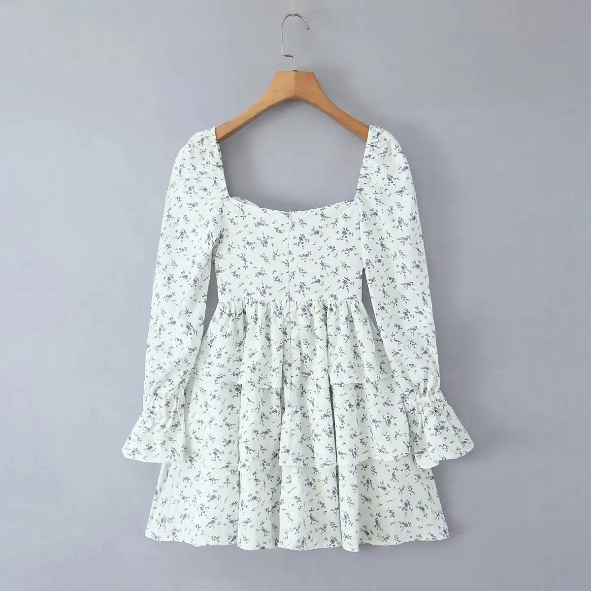 Floral Romance Mini Dress – Boho Chic