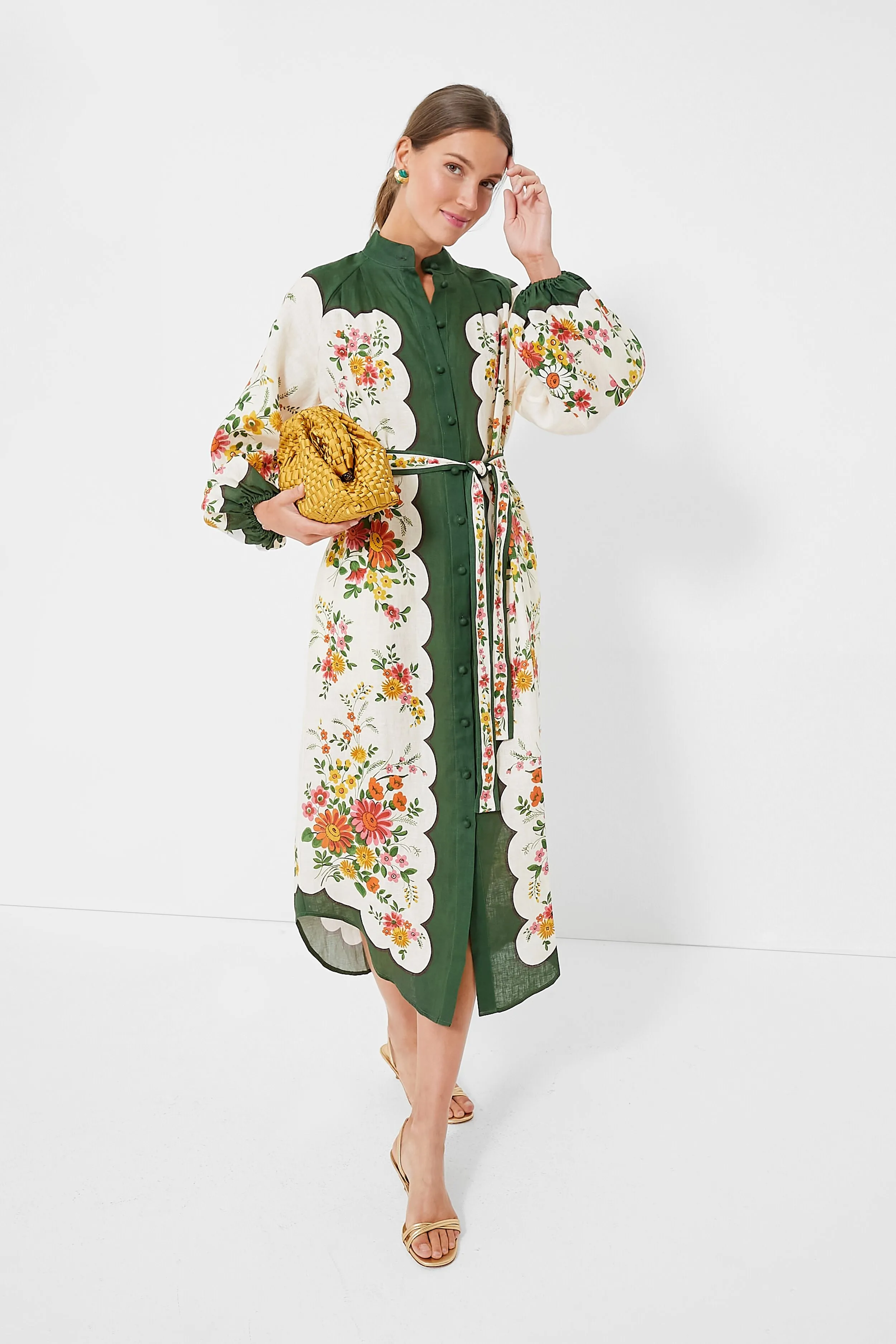 Forest Elisabetta Shirtdress