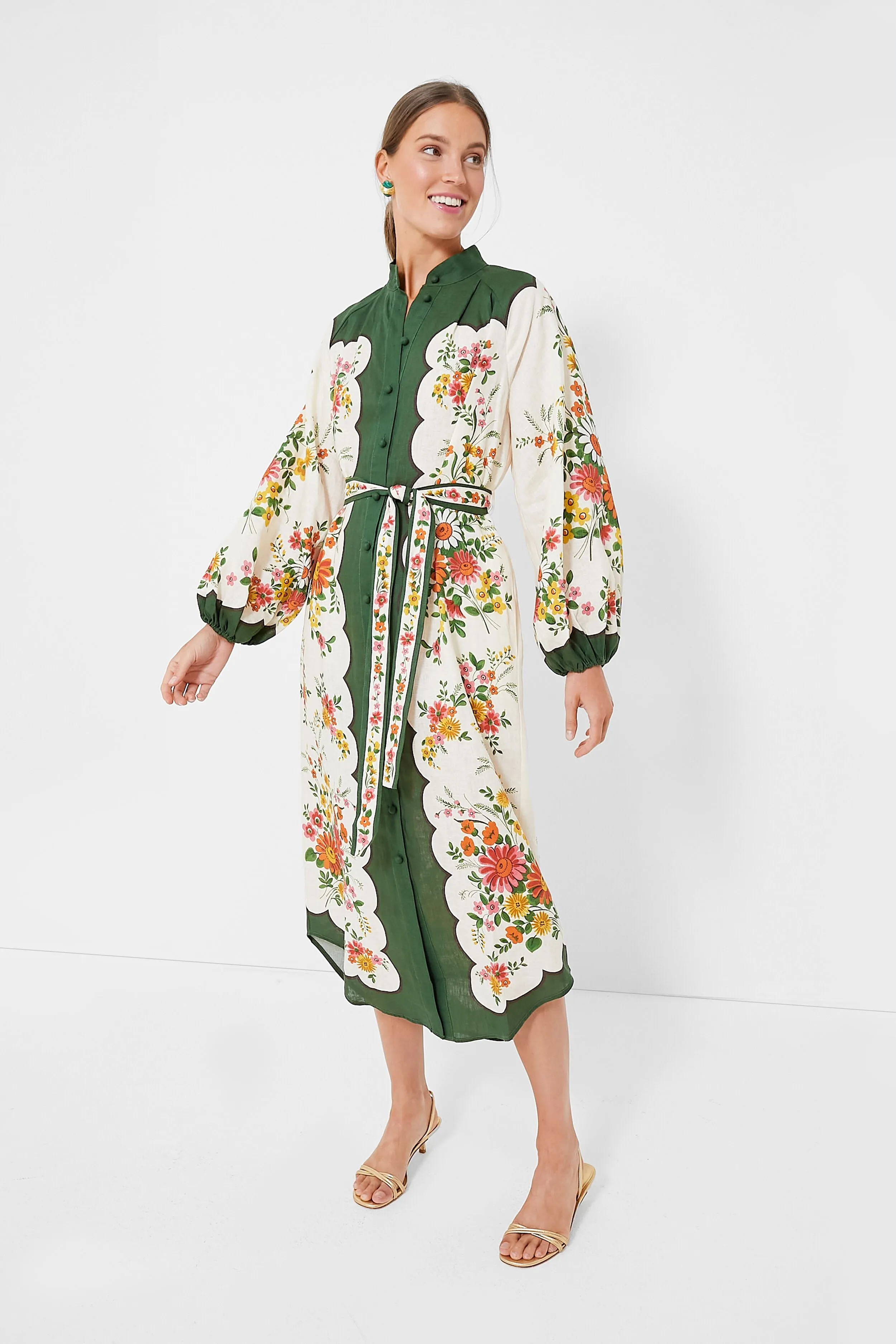 Forest Elisabetta Shirtdress