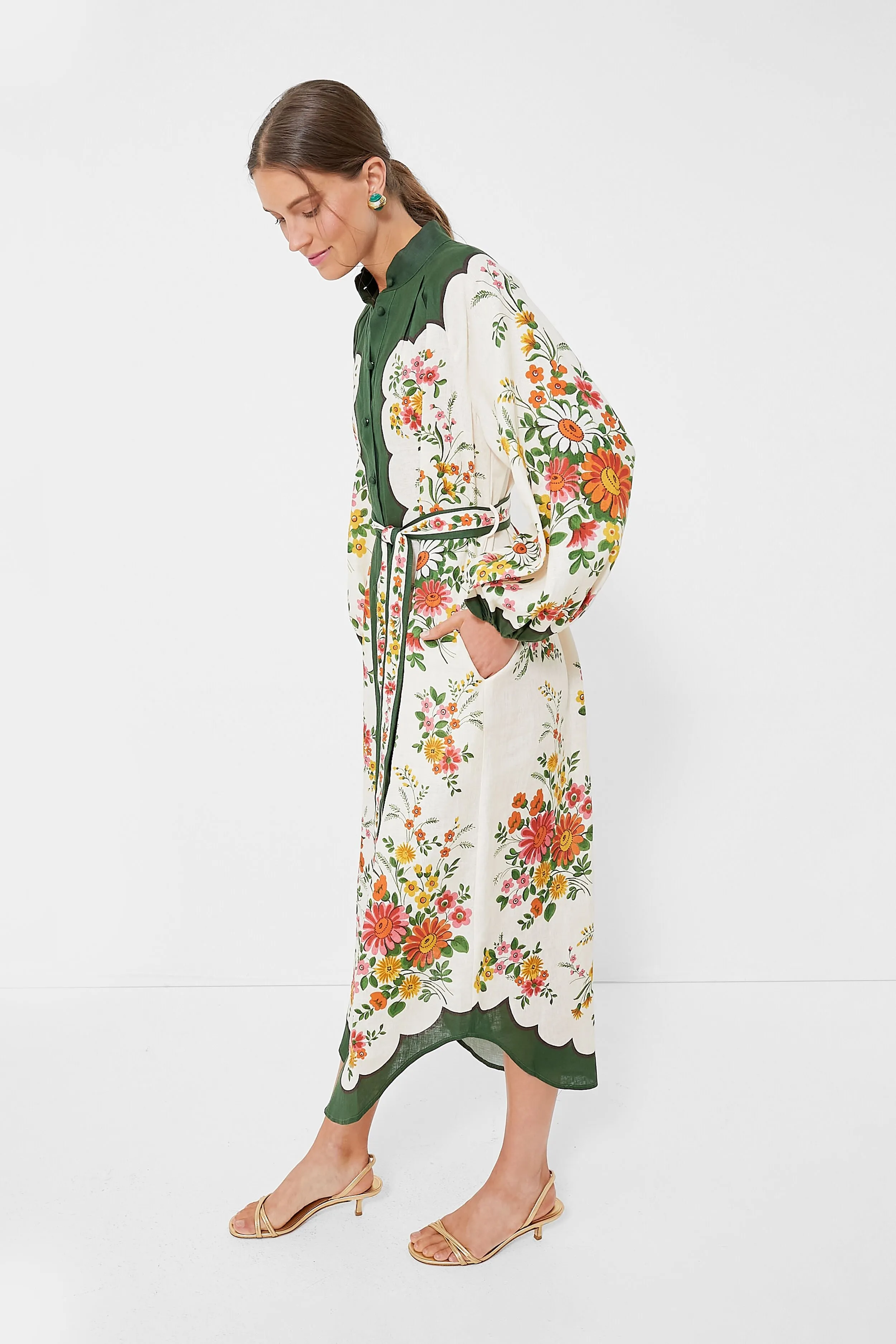 Forest Elisabetta Shirtdress