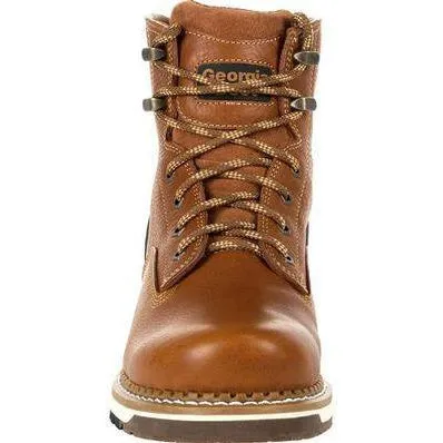 Georgia Men's AMP LT Wedge Soft Toe Work Boot - Brown - GB00347