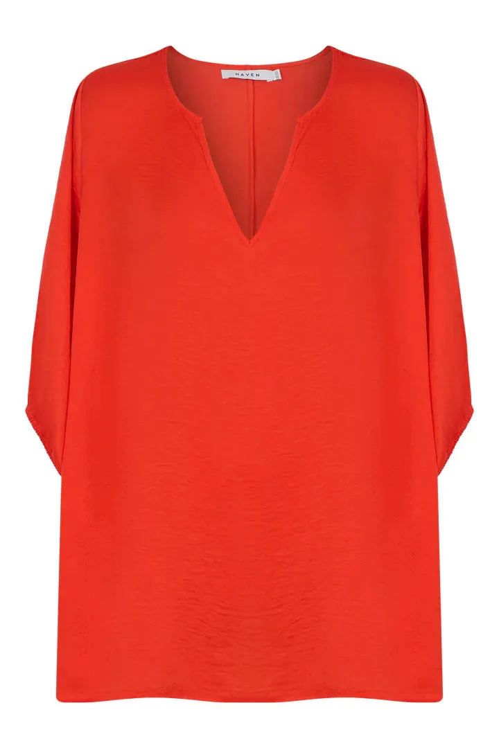 Haven Portofino Relaxed Top -Aperol