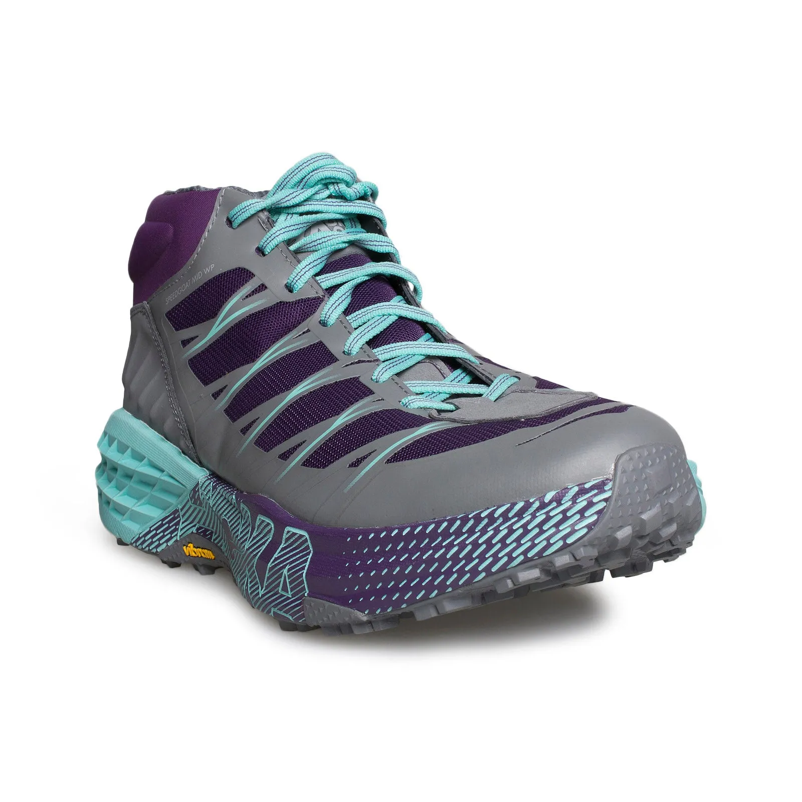 HOKA Speedgoat Mid WP Grape Royale / Alloy Shoes - Women's