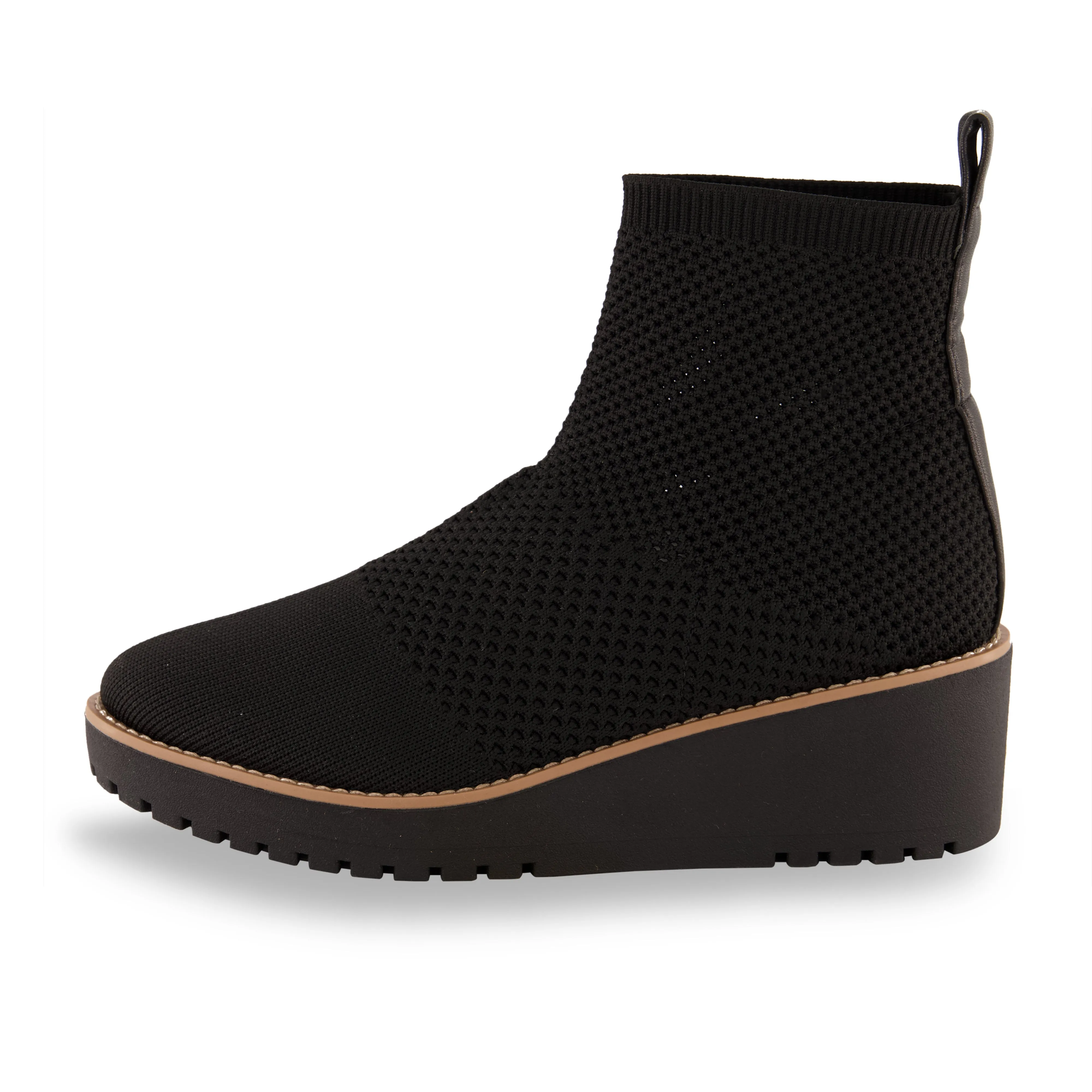 Iggy Knit Wedge Bootie