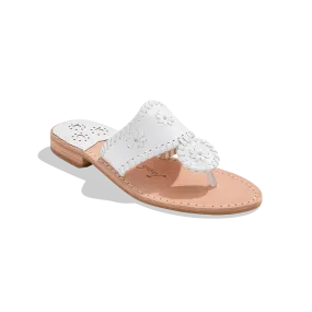 Jack Rogers Flat Sandal White