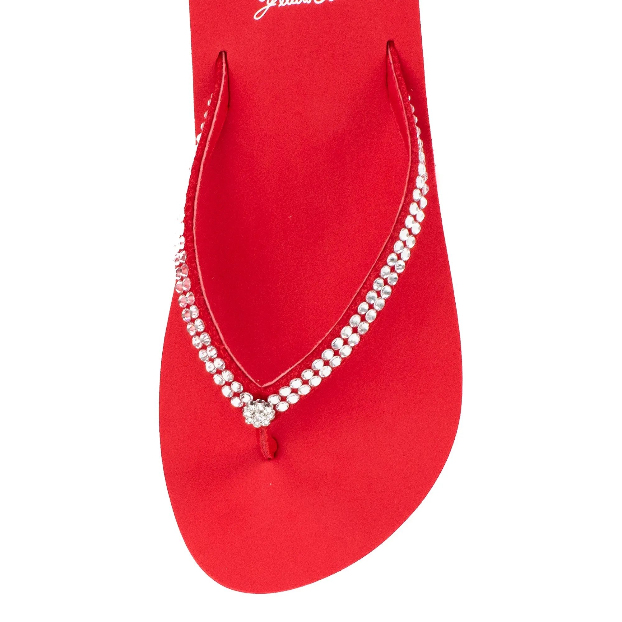 Jello Rhinestone Sandal