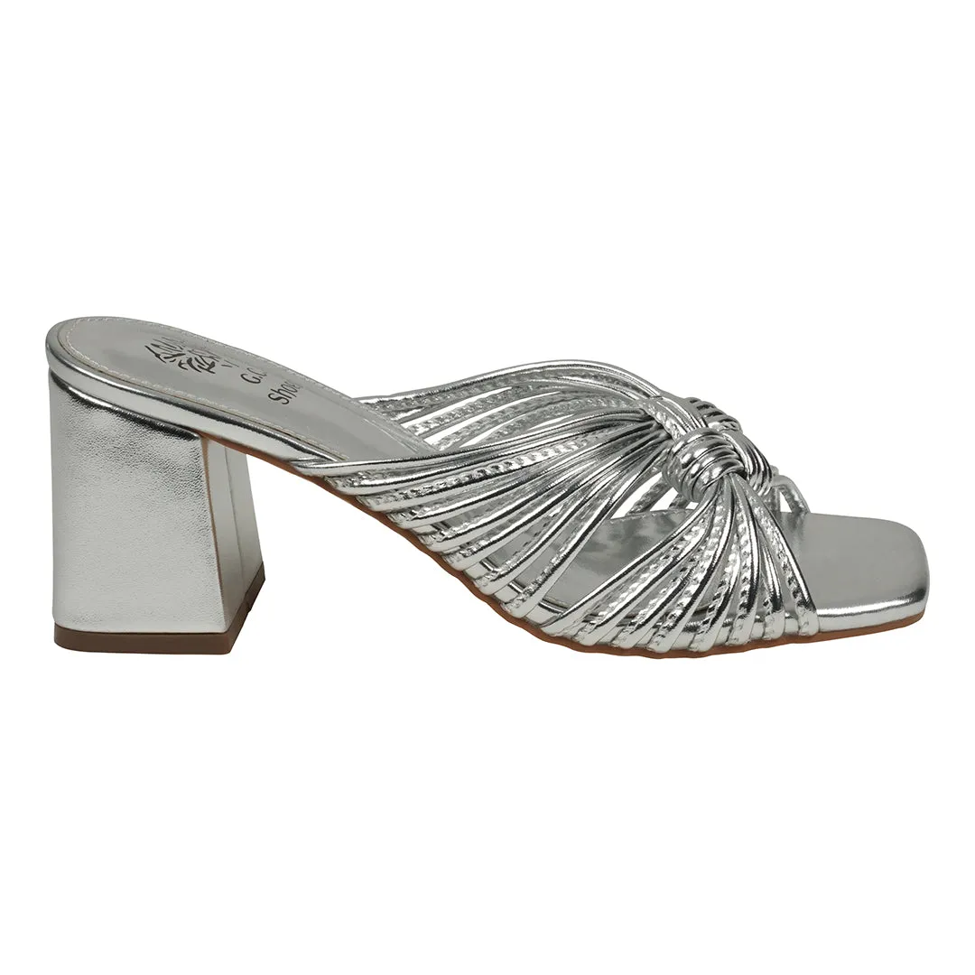 Josie Silver Strappy Heeled Sandals