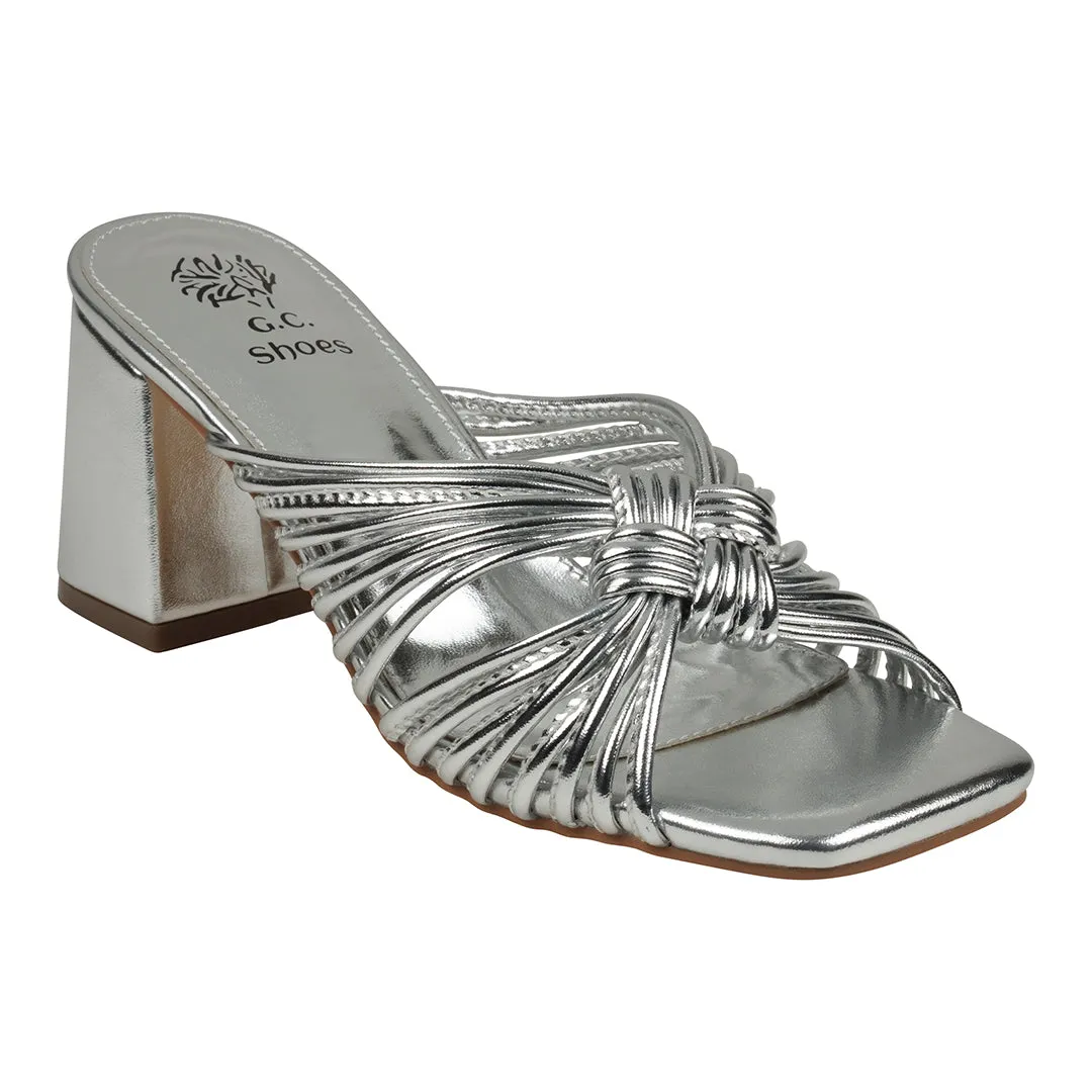 Josie Silver Strappy Heeled Sandals