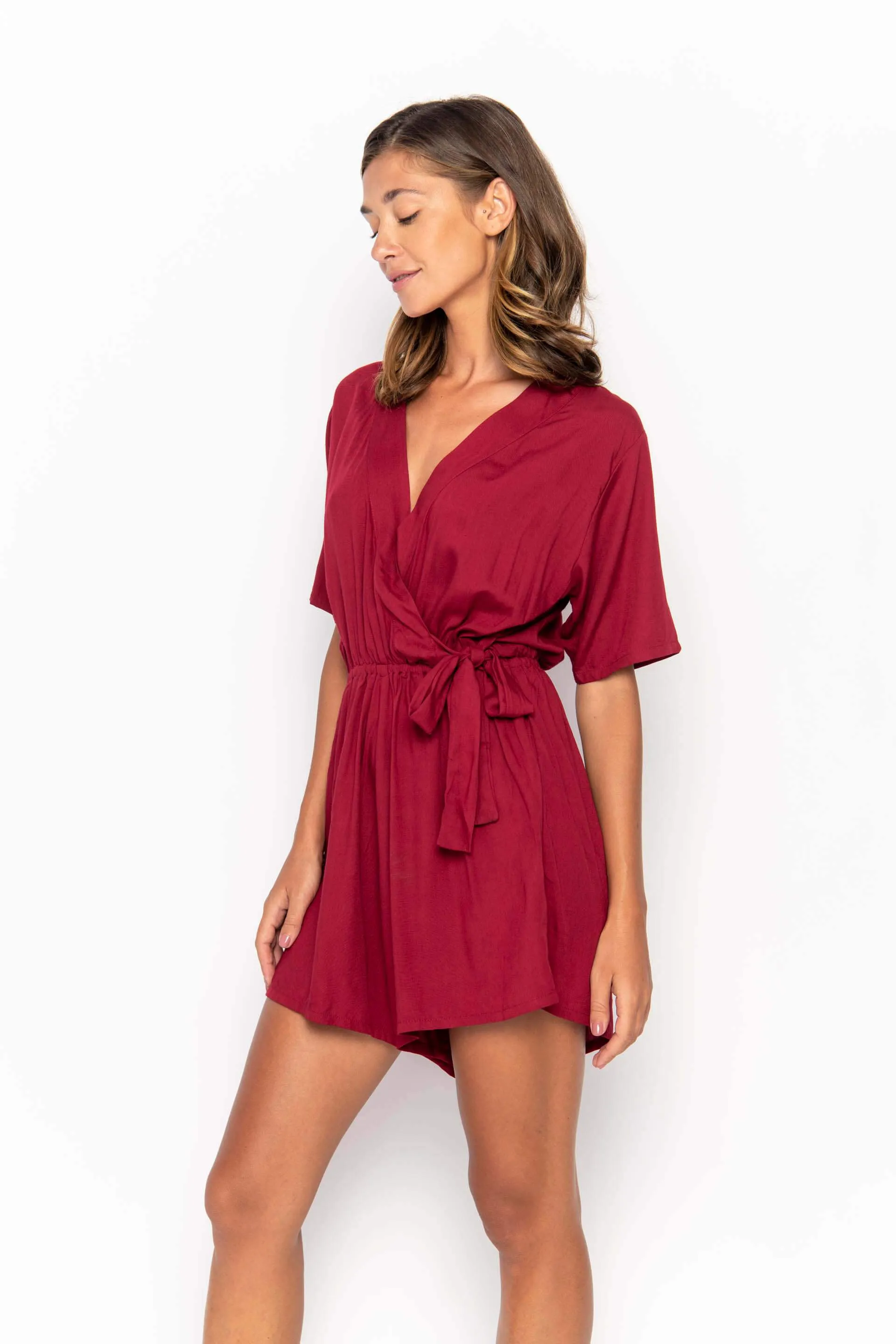 Kataya, Plain, Mini Playsuit