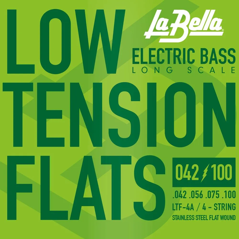 La Bella Low Tension Flatwound 4 string