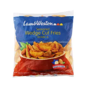 LAMB WESTON SEASONED WEDGES 1KG *1