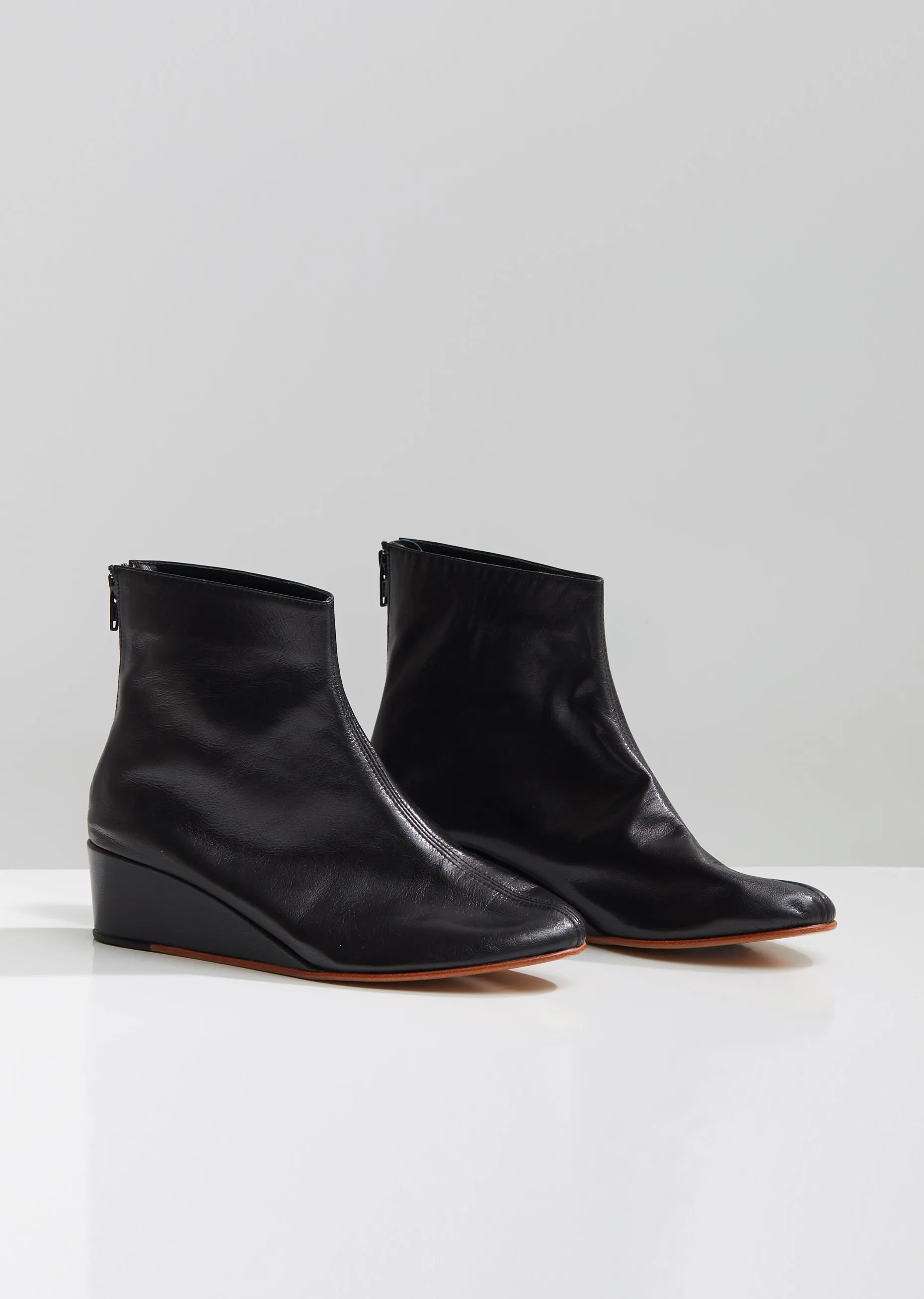 Leone Wedge Boots